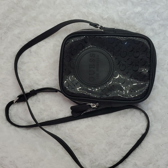 Guess Black Crossbody Shoulder Bag - Picture 1 of 11